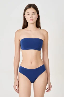 Sale ETAM Braguita hipster de algodón orgánico elástico MARINO