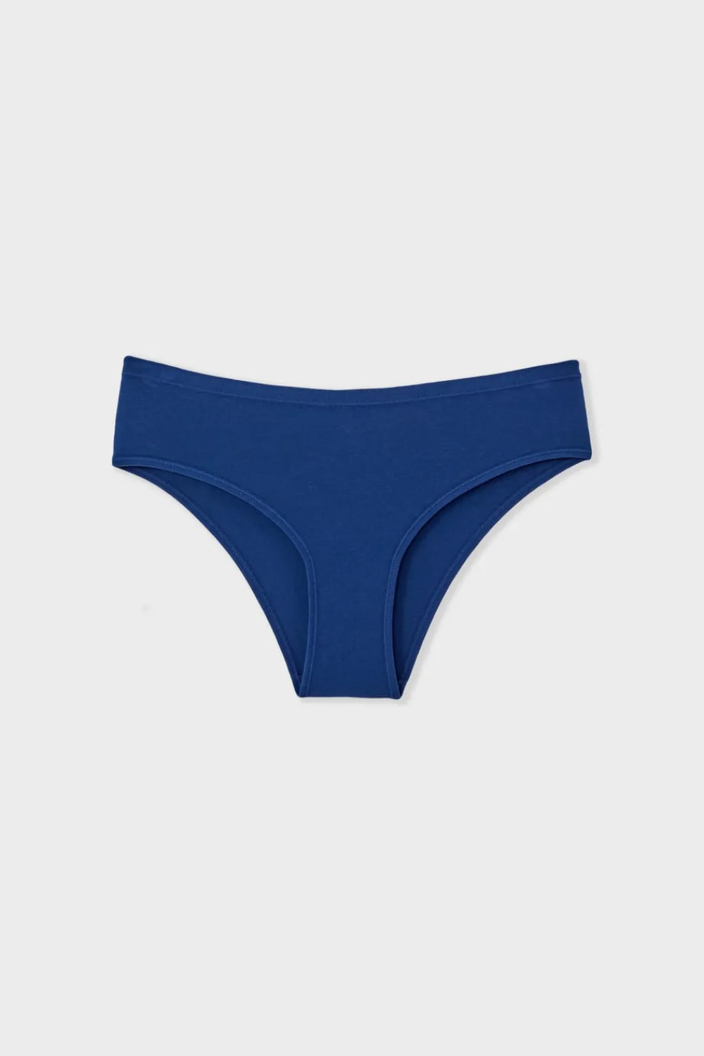 Sale ETAM Braguita hipster de algodón orgánico elástico MARINO