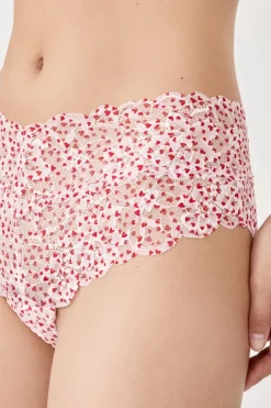 Hot ETAM Braguita hipster de encaje ESTAMPADO