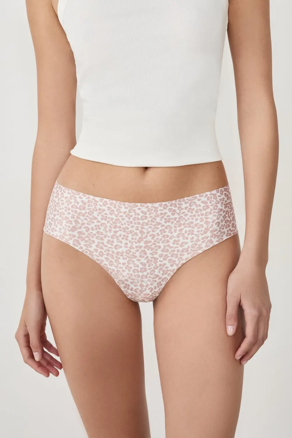 Sale ETAM Braguita hipster de microfibra sin costuras ESTAMPADO