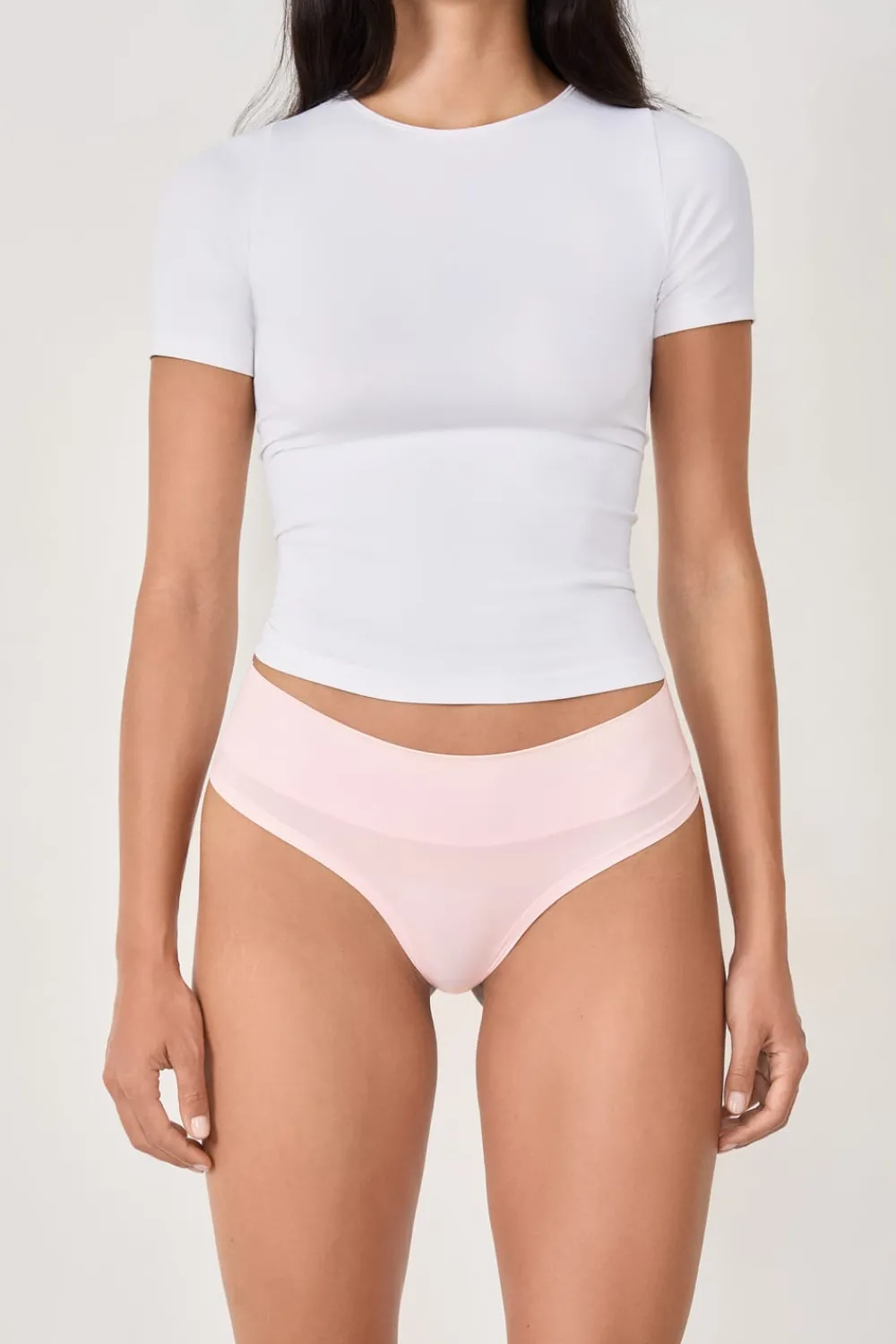 Best ETAM Braguita hipster de microfibra ROSA