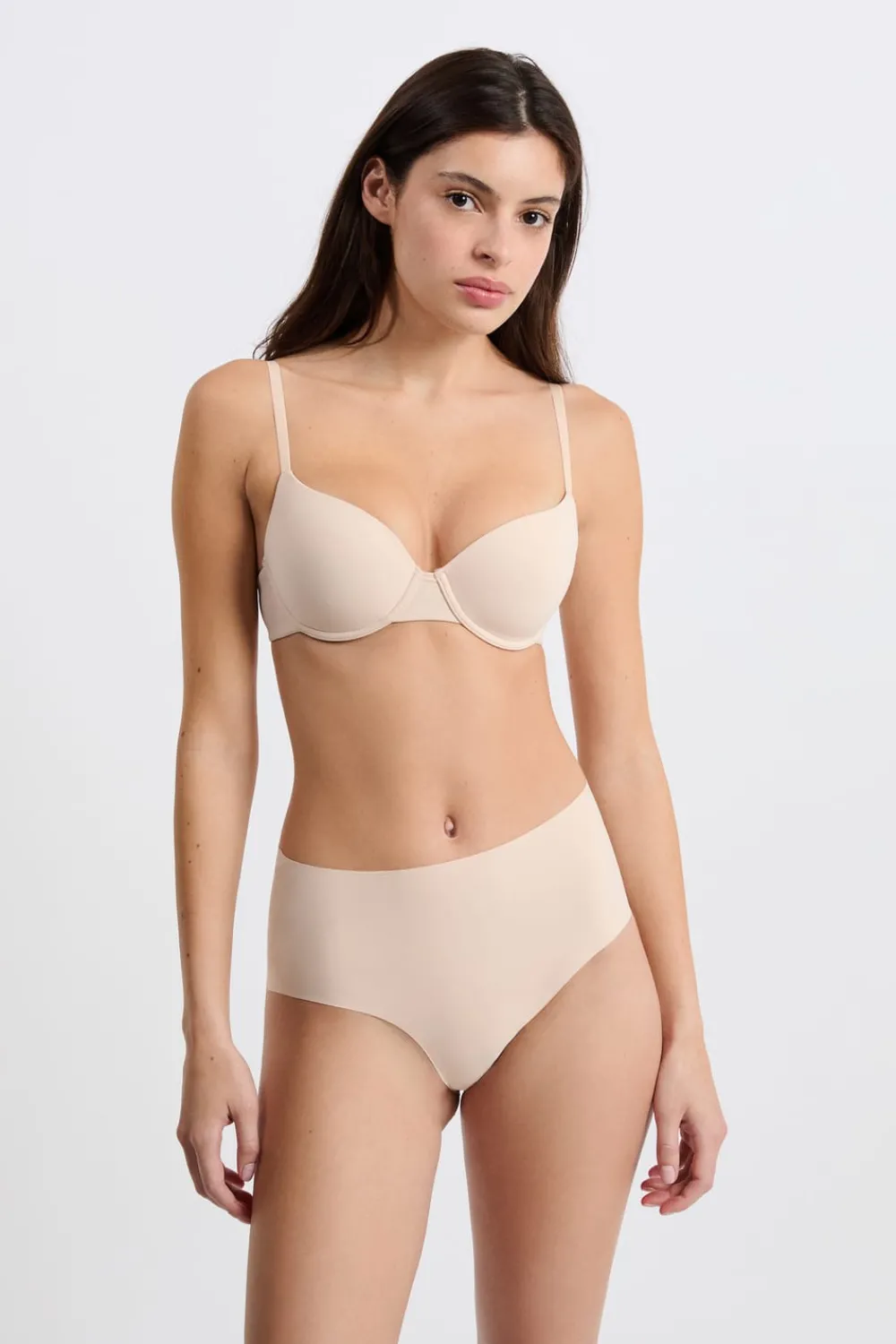 Sale ETAM Braguita midi de microfibra PIEL