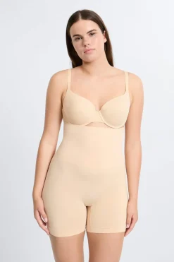 Discount ETAM Braguita moldeadora de cintura alta - Sujeción media C.BEIGE