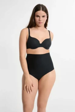 Hot ETAM Braguita moldeadora de cintura extra alta - Sujeción fuerte NEGRO