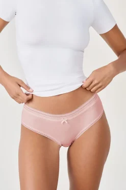 Discount ETAM Braguita shorty con bordes de encaje de microfibra AR&Aacute;NDANO