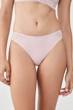 Clearance ETAM braguitas con detalle de encaje ROSA EMPOLVADO