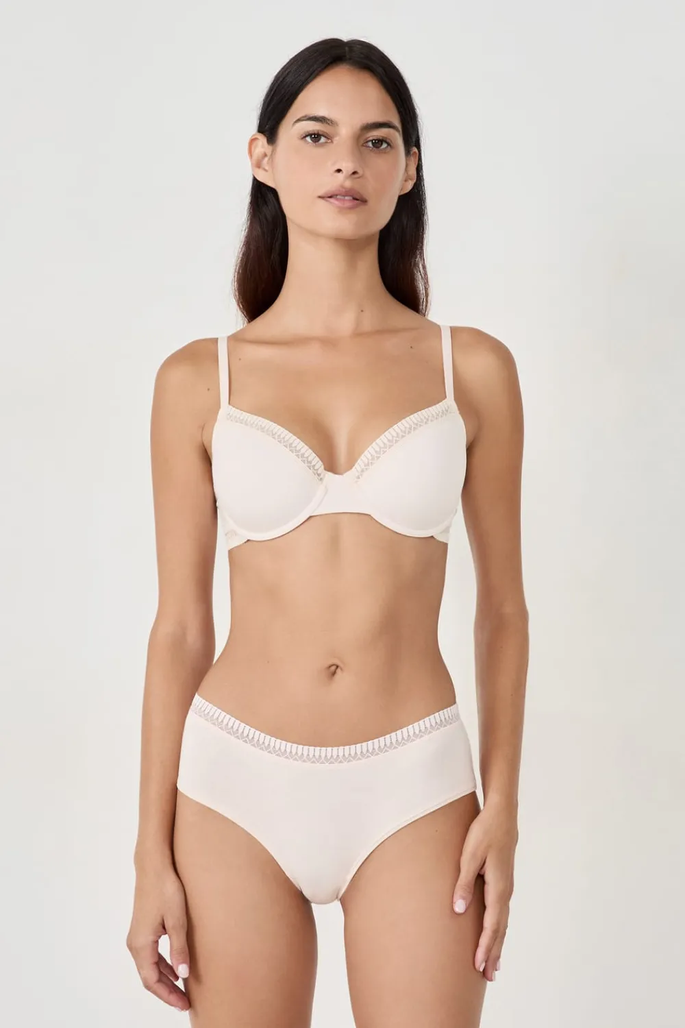 Outlet ETAM Braguitas culotte de algodón ROSA PÁLIDO