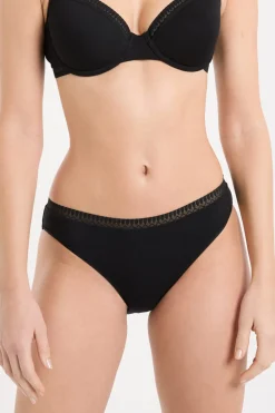 Hot ETAM Braguitas de algodón NEGRO