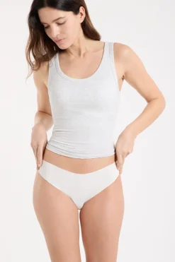 Online ETAM Braguitas de algodón sin costuras BLANCO