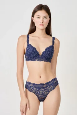 New ETAM Braguitas de encaje AZUL NOCHE