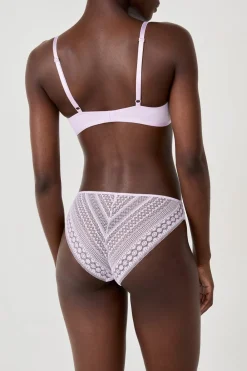 New ETAM Braguitas de encaje LILA