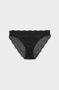 New ETAM Braguitas de encaje NEGRO