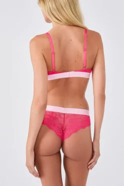 Sale ETAM Braguitas de encaje x Lemonade Dolls FUSHIA