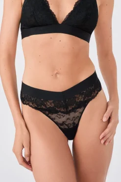 Online ETAM Braguitas de encaje x Lemonade Dolls NOIR