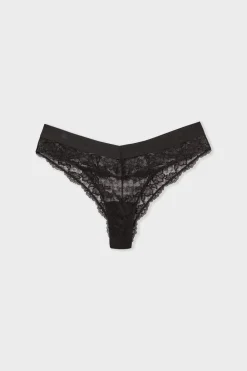 Online ETAM Braguitas de encaje x Lemonade Dolls NOIR