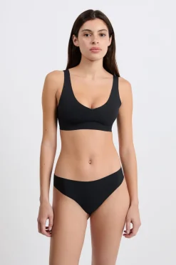 Outlet ETAM Braguitas de microfibra NEGRO