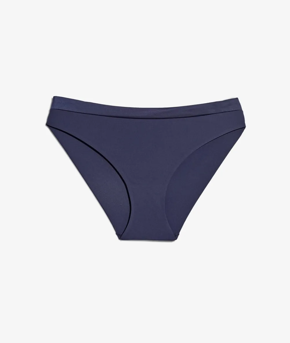 Outlet ETAM Braguitas de microfibra satinada AZUL NOCHE