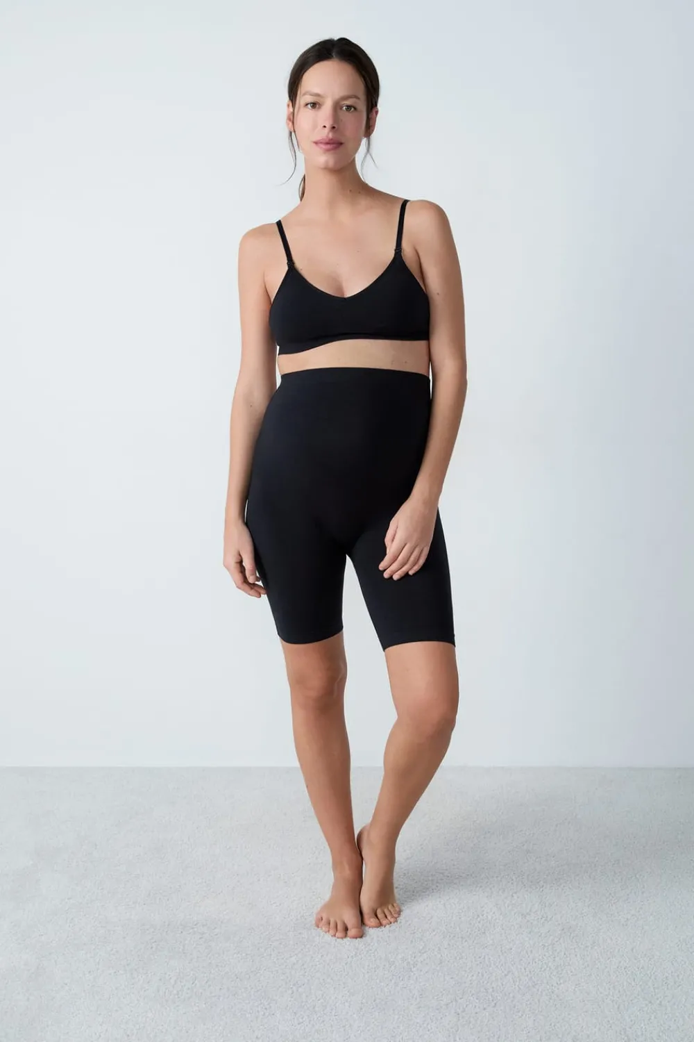Clearance ETAM Braguitas maternidad corte ciclista NEGRO
