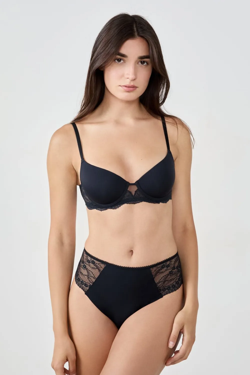 Online ETAM Braguitas Midi NEGRO