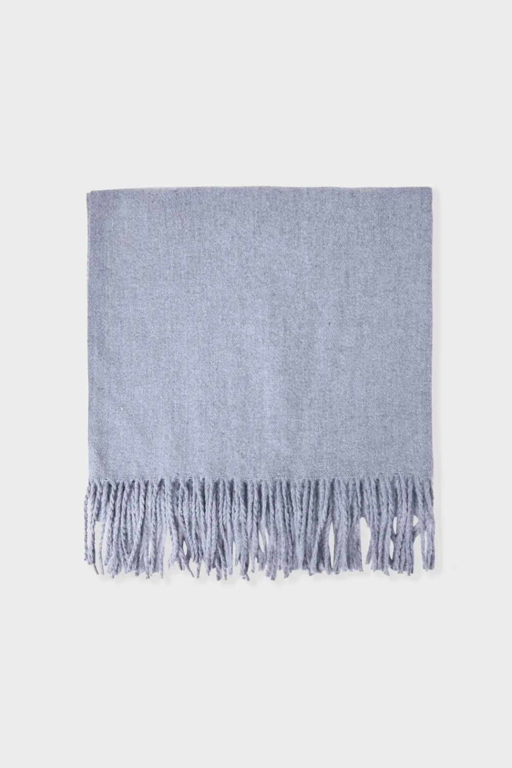 Clearance ETAM Bufanda con flecos GRIS CLARO