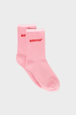 Online ETAM Calcetines con algodón ROSA