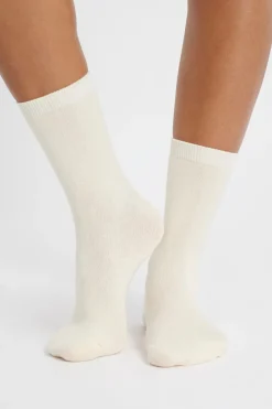 Outlet ETAM Calcetines de punto fino CRUDO