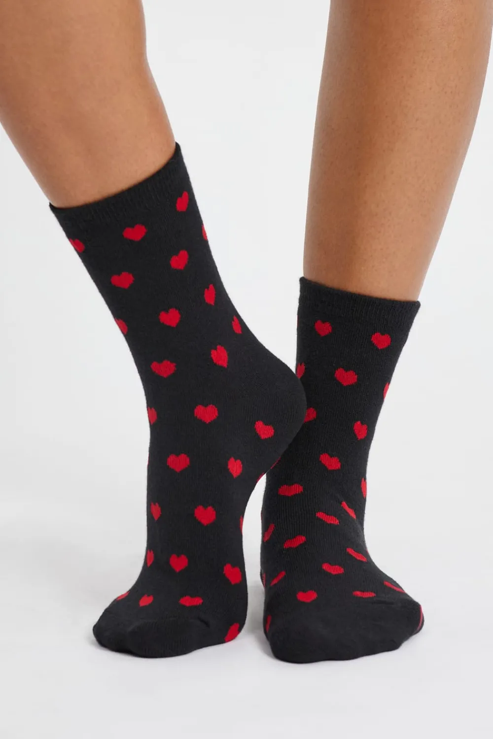 Clearance ETAM Calcetines de punto fino NEGRO
