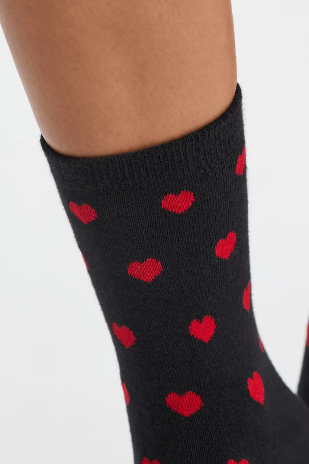Clearance ETAM Calcetines de punto fino NEGRO
