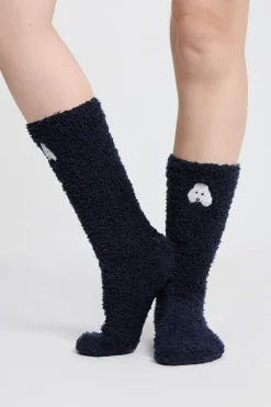 Sale ETAM Calcetines de tejido ultrasuave MARINO