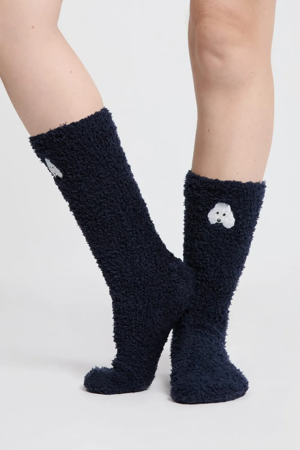 Sale ETAM Calcetines de tejido ultrasuave MARINO