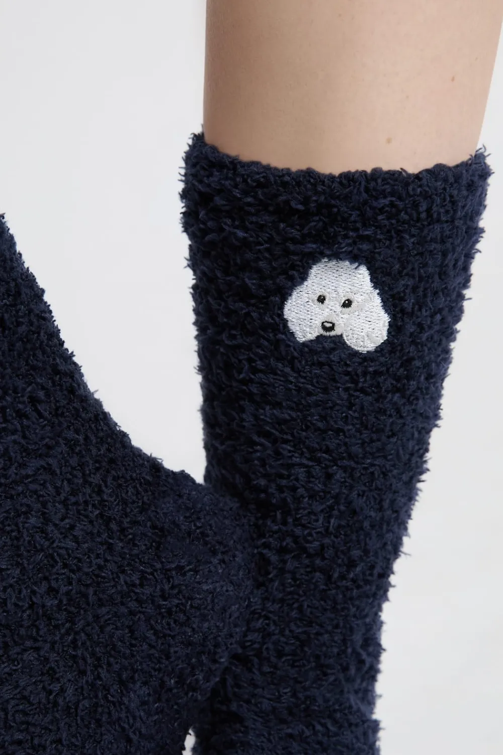 Sale ETAM Calcetines de tejido ultrasuave MARINO