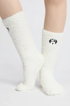 Outlet ETAM Calcetines de tejido ultrasuave CRUDO