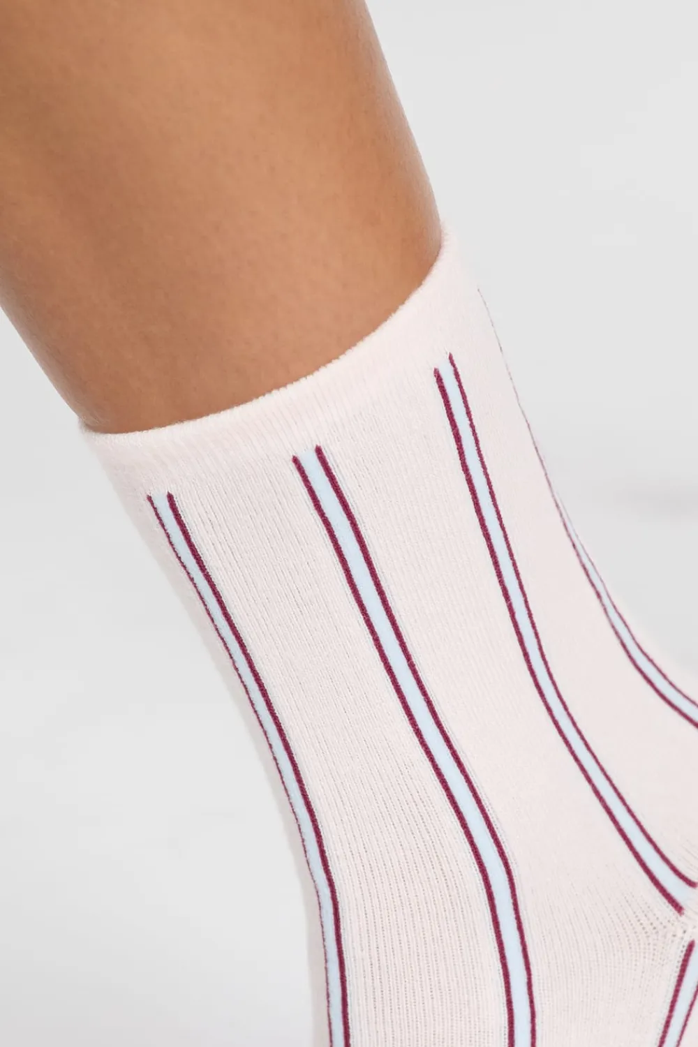 New ETAM Calcetines estampados con algodón BURDEOS GRANATE