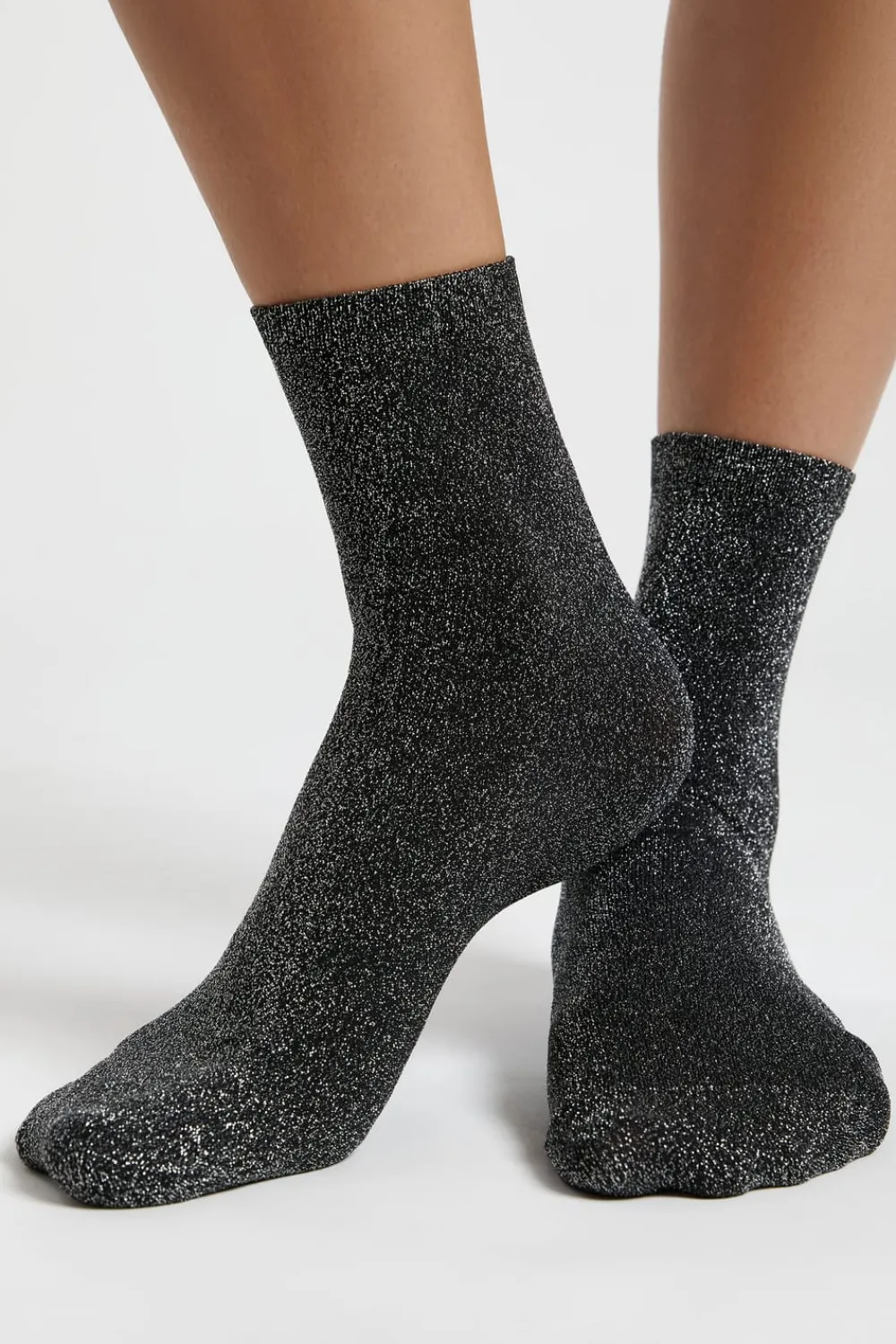 Discount ETAM Calcetines iridiscentes PLATEADO