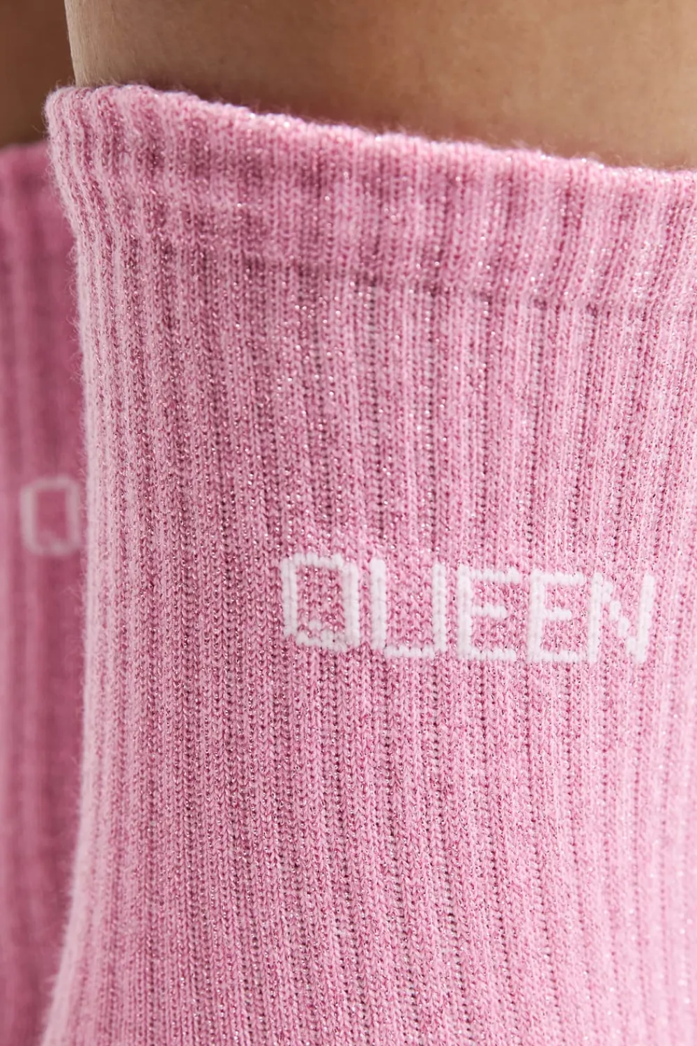 Clearance ETAM Calcetines irisados con letras ROSA