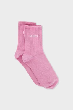 Clearance ETAM Calcetines irisados con letras ROSA