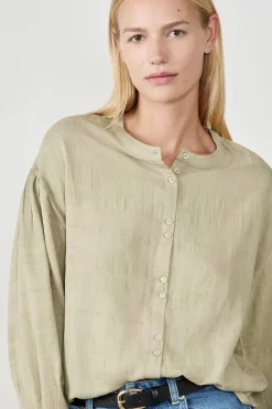 Outlet ETAM Camisa de manga larga ARGILE