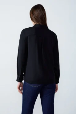 Hot ETAM Camisa de manga larga NEGRO
