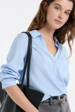 Discount ETAM Camisa de manga larga AZUL