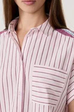 Online ETAM Camisa de pijama a rayas ROSA
