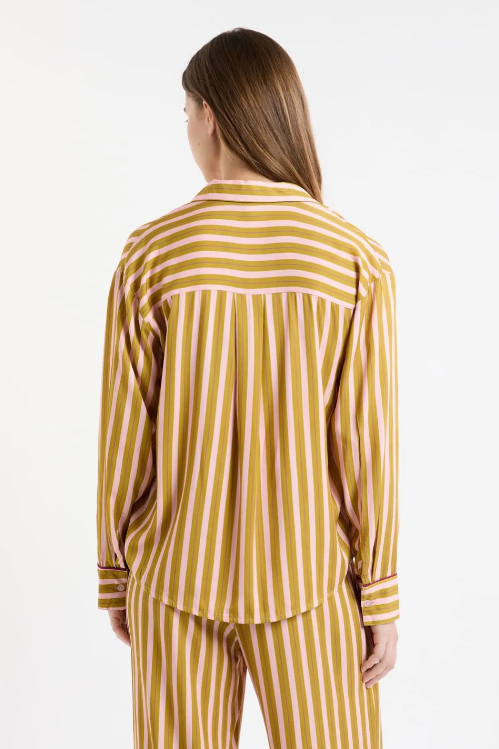 Sale ETAM Camisa de pijama bicolor a rayas MULTICOLOR