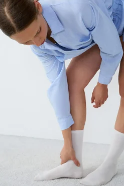 Outlet ETAM Camisa de pijama de lino AZUL