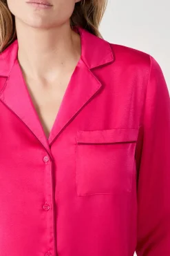 New ETAM Camisa de pijama satinada PETUNIA