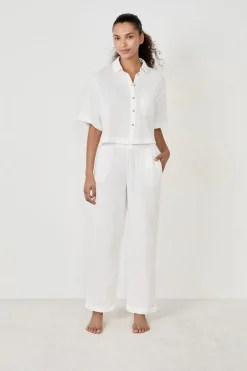 Online ETAM Camisa manga corta 100% algodón BEIGE