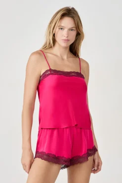 Online ETAM Camiseta de encaje PETUNIA