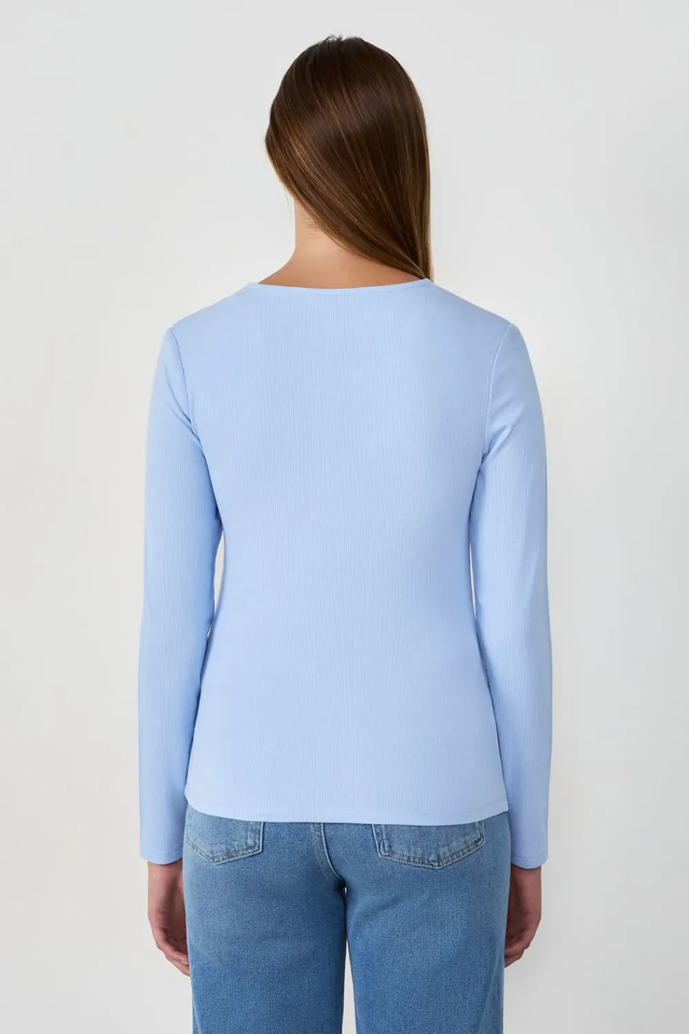 Clearance ETAM Camiseta de manga larga con botones OXYGENE