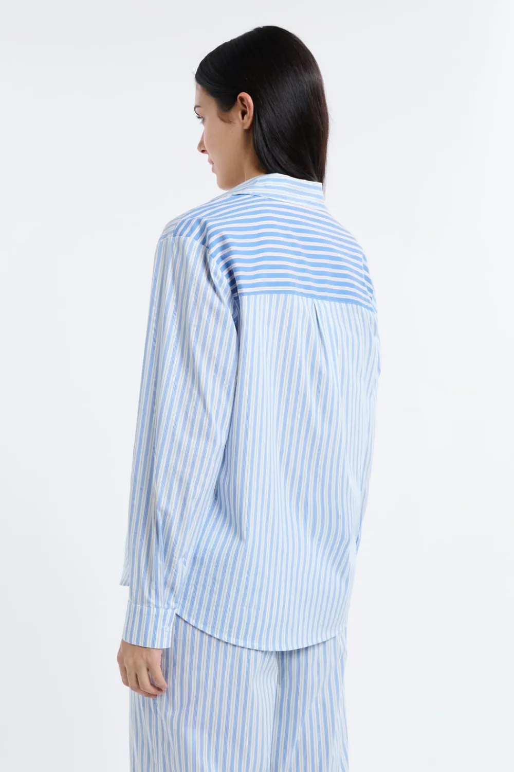 Best ETAM Camiseta de pijama a rayas AZUL