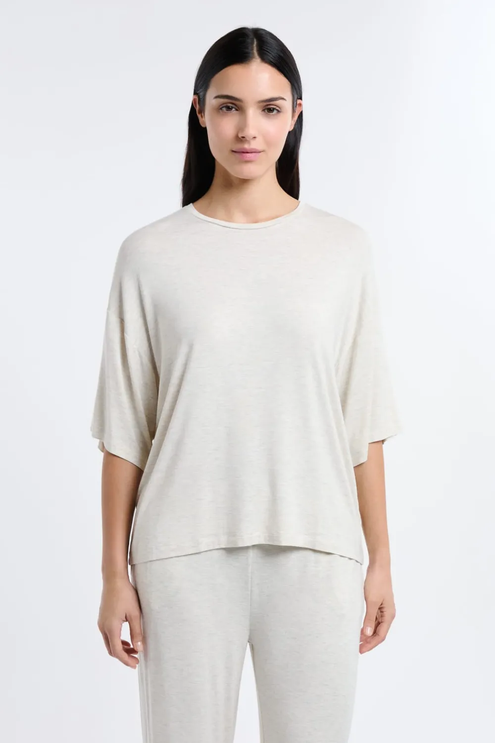 Sale ETAM Camiseta de pijama de modal BEIGE