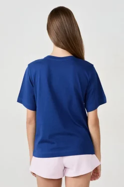 Best ETAM Camiseta de pijama estampada AZUL MARINO