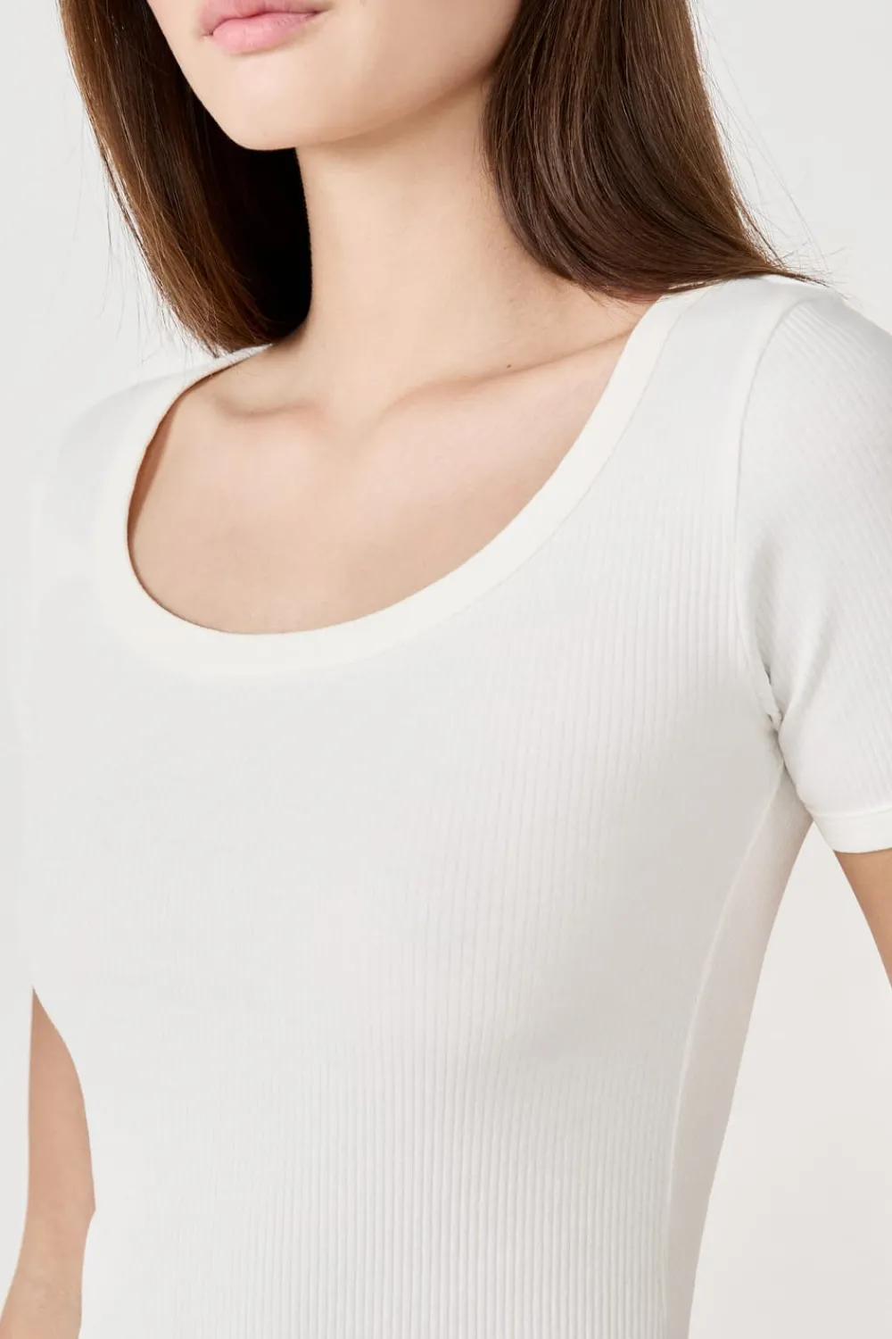 New ETAM Camiseta de pijama manga corta BLANCO